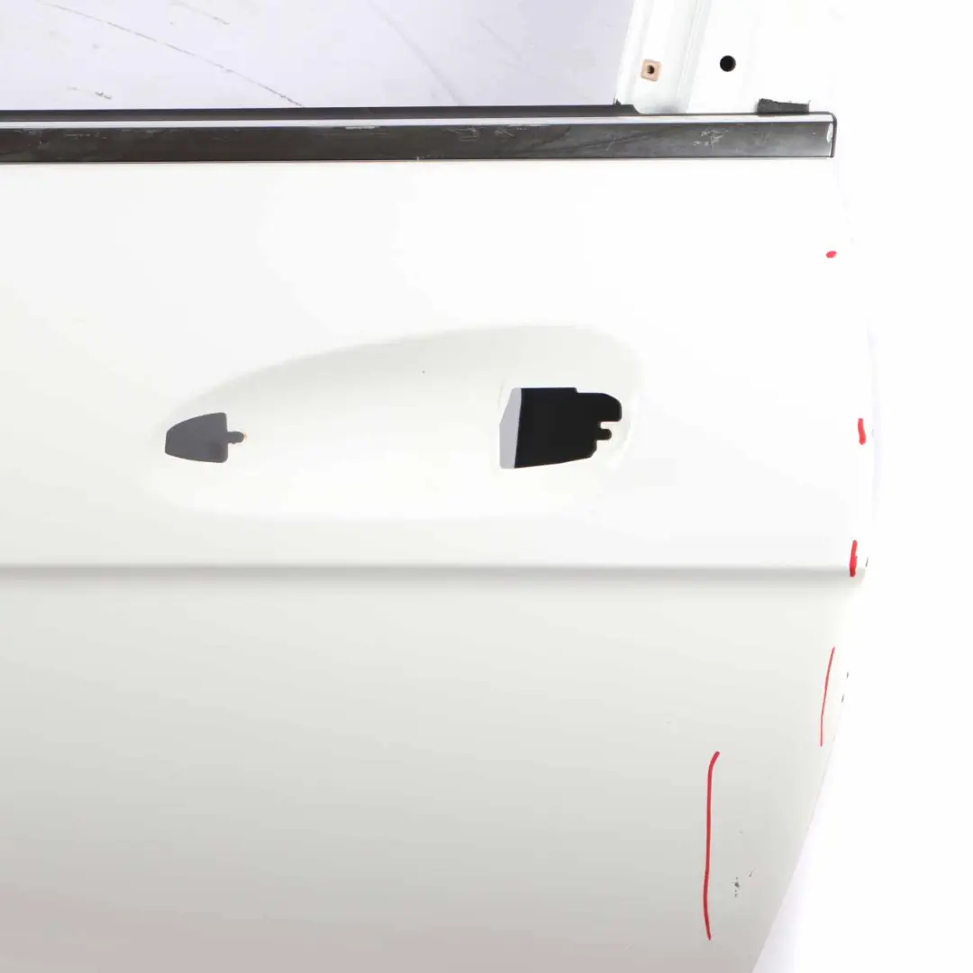 Mercedes C204 W204 Coupe Door Front Left N/S Polar White - 149 - SKU A2047200005-POL - Part number A2047200005