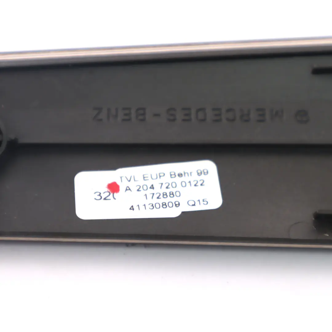 Mercedes W204 Tira puerta delantera izquierda embellecedora Madera - SKU A2047200122 - Número de pieza A2047200122