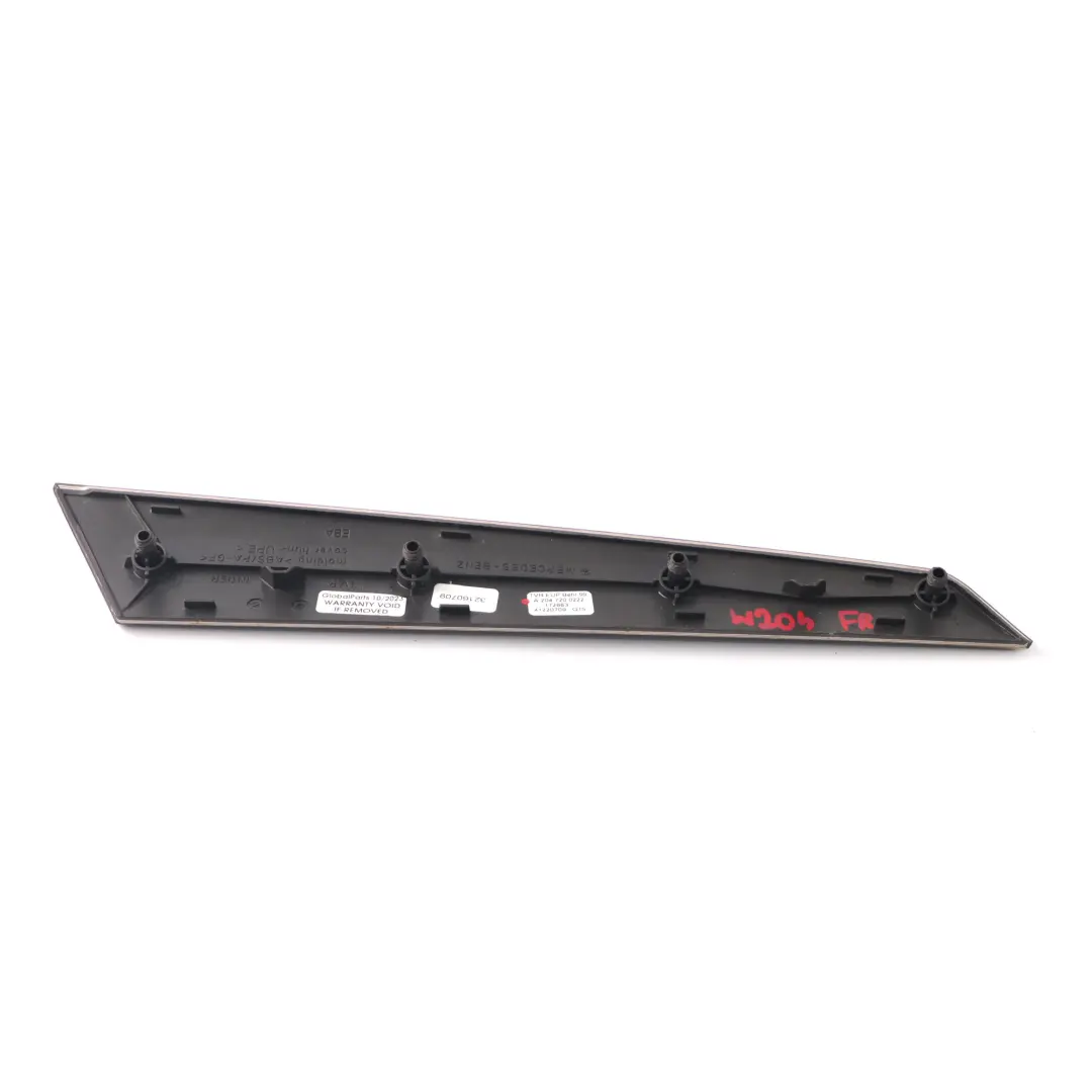 Mercedes W204 Moldura Puerta Delantera Derecha Tira Madera Eucalipto - SKU A2047200222 - Número de pieza A2047200222