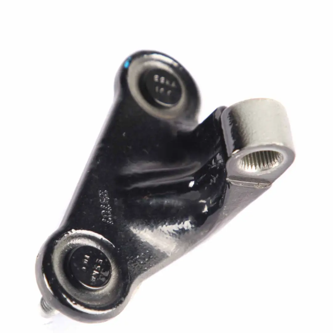 Mercedes W212 Door Hinge Front Right Upper Top Obsidian Black 197 - SKU A2047200237-OB - Part number A2042700237