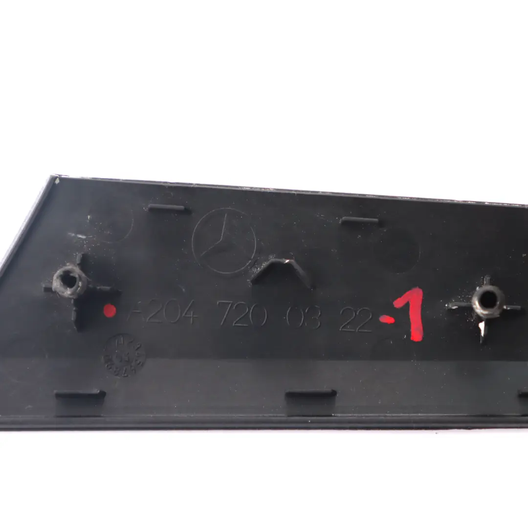 Mercedes W204 Striscia interna porta anteriore Rivestimento Alu - SKU A2047200322-1 - Numero di parte A2047200322