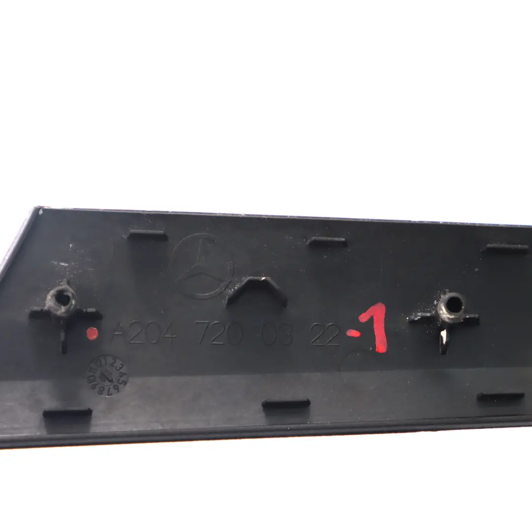 Mercedes W204 Striscia interna porta anteriore Rivestimento Alu - SKU A2047200322-1 - Numero di parte A2047200322
