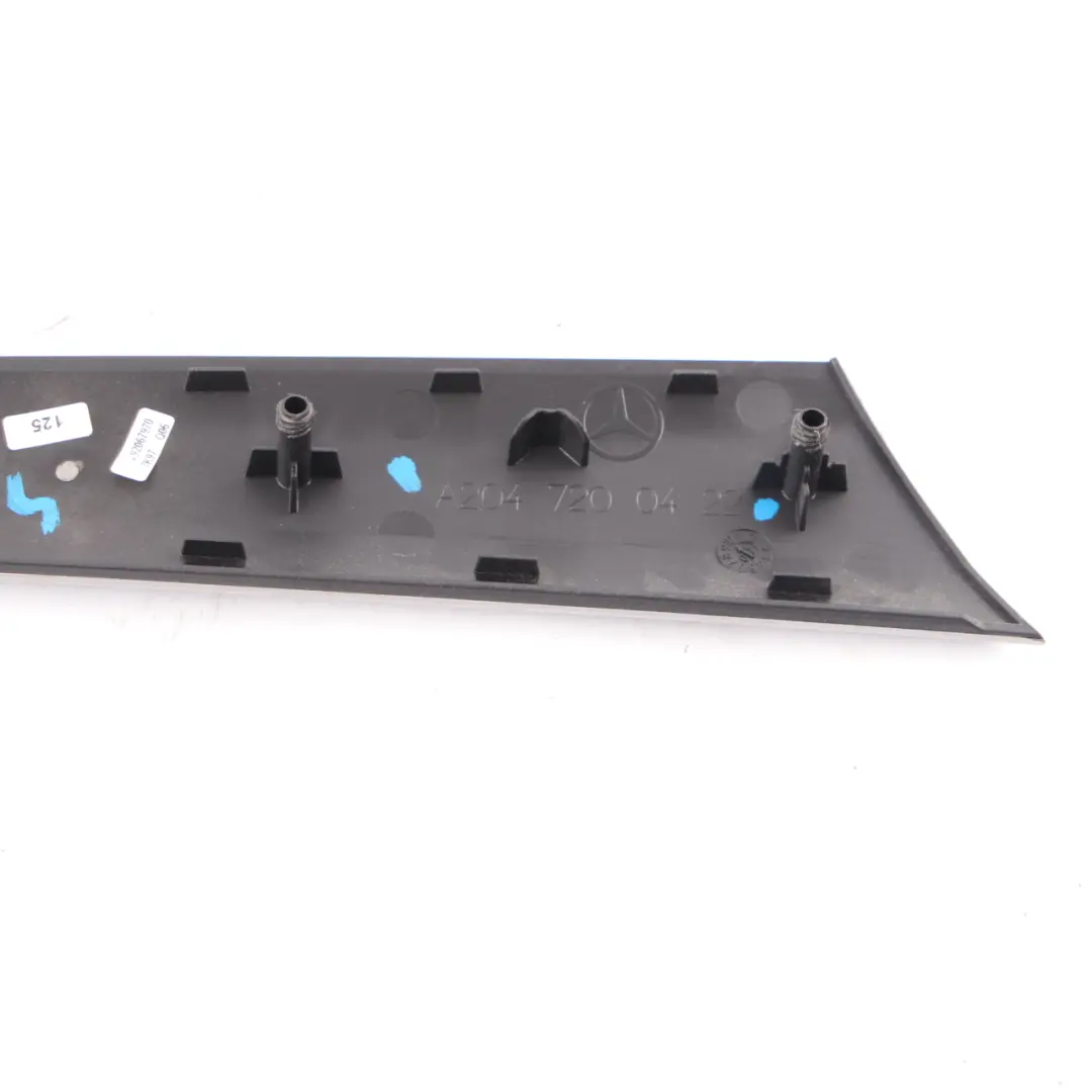 Mercedes W204 Striscia interna porta anteriore destra in alluminio - SKU A2047200422 - Numero di parte A2047200422