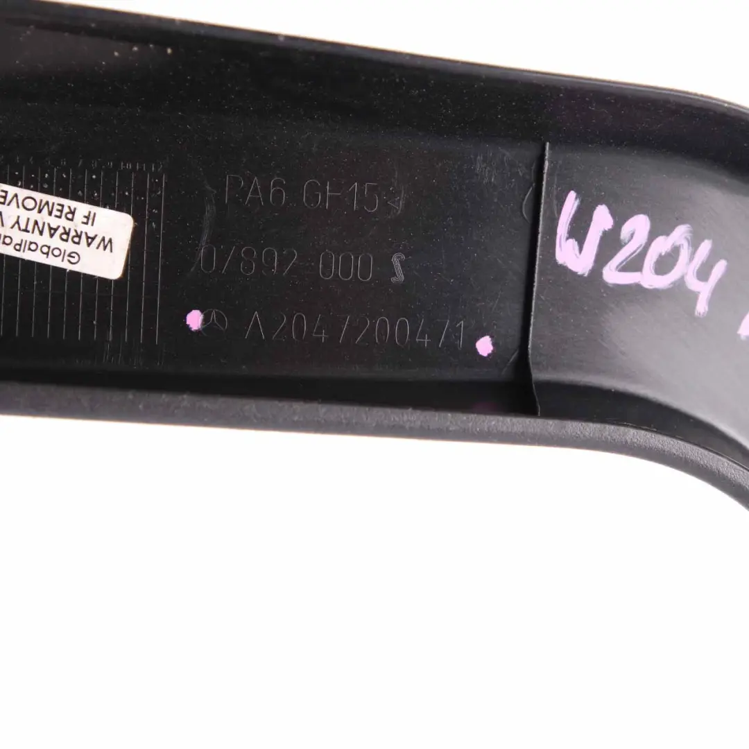 Tapa Marco Ventana Delantera Derecha Puerta Embellecedor para Mercedes W204 con número de pieza A2047200471 Mercedes W204 Tapa Marco Ventana Delantera Derecha Puerta Embellecedor - SKU A2047200471 - Número de pieza A2047200471