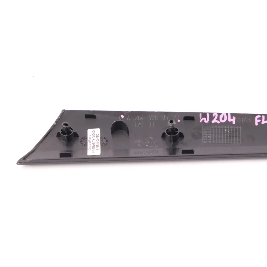  Habillage porte Mercedes W204 Panneau recouvrement avant gauche Piano classique - SKU A2047200522 - Numéro de pièce A2047200522