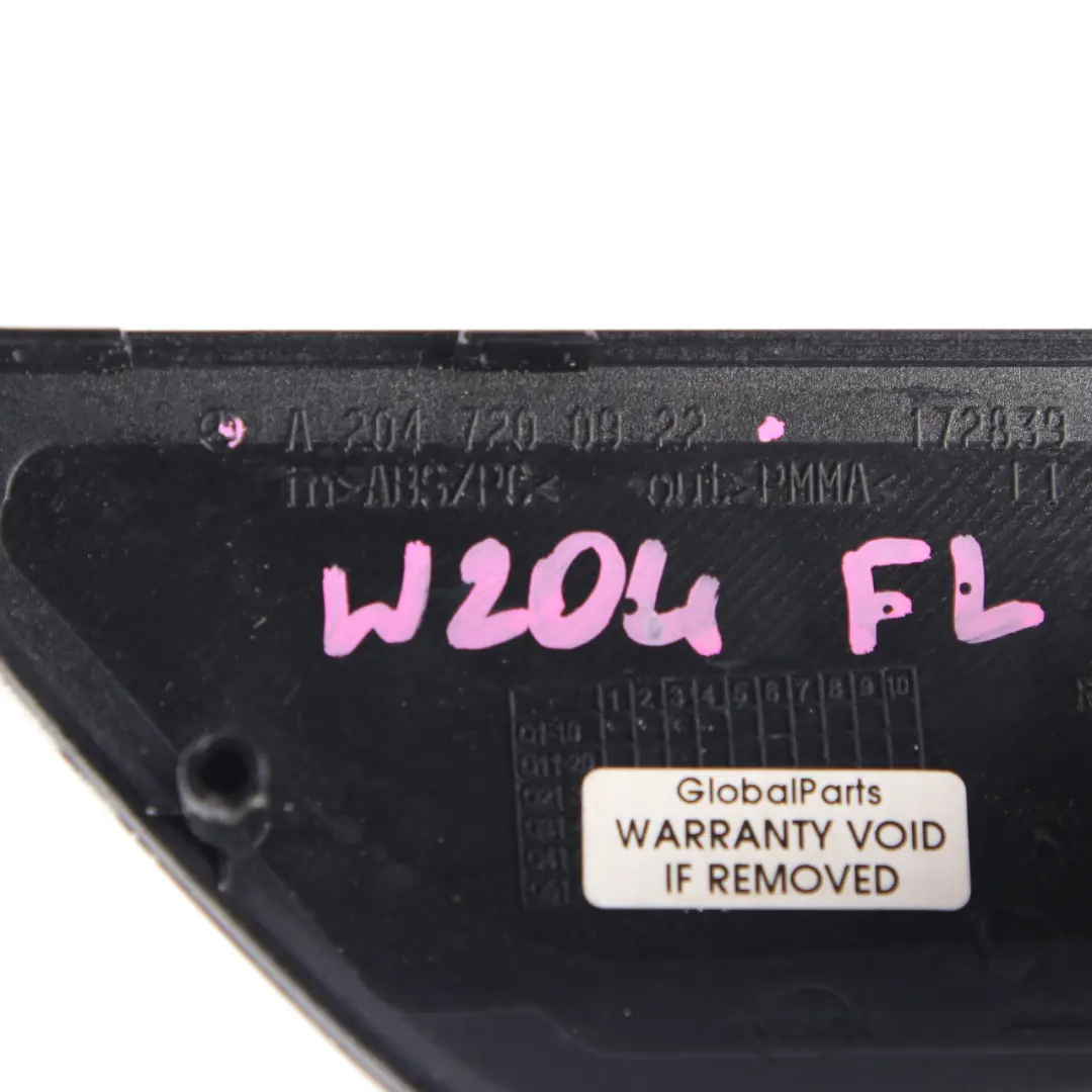 Listwa Ozdobna Drzwi Przód Lewa do Mercedes W204 o numerze A2047200922 Mercedes W204 Listwa Ozdobna Drzwi Przód Lewa - SKU A2047200922 - Numer Części A2047200922