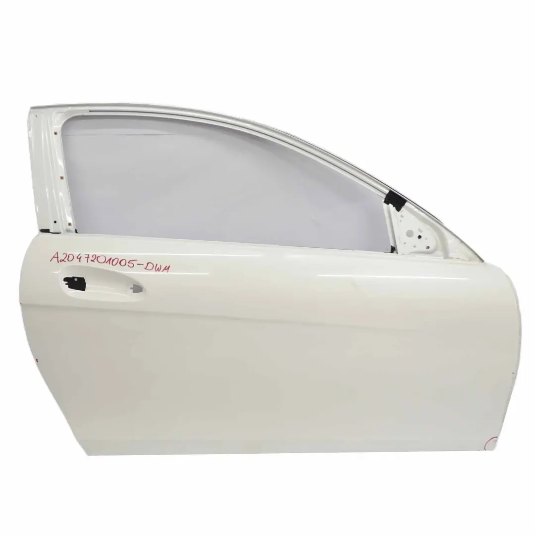  Porta anteriore Mercedes C204 W204 Coupé destra Diamond White Metallic - 799 - SKU A2047201005-DWM - Numero di parte A2047201005
