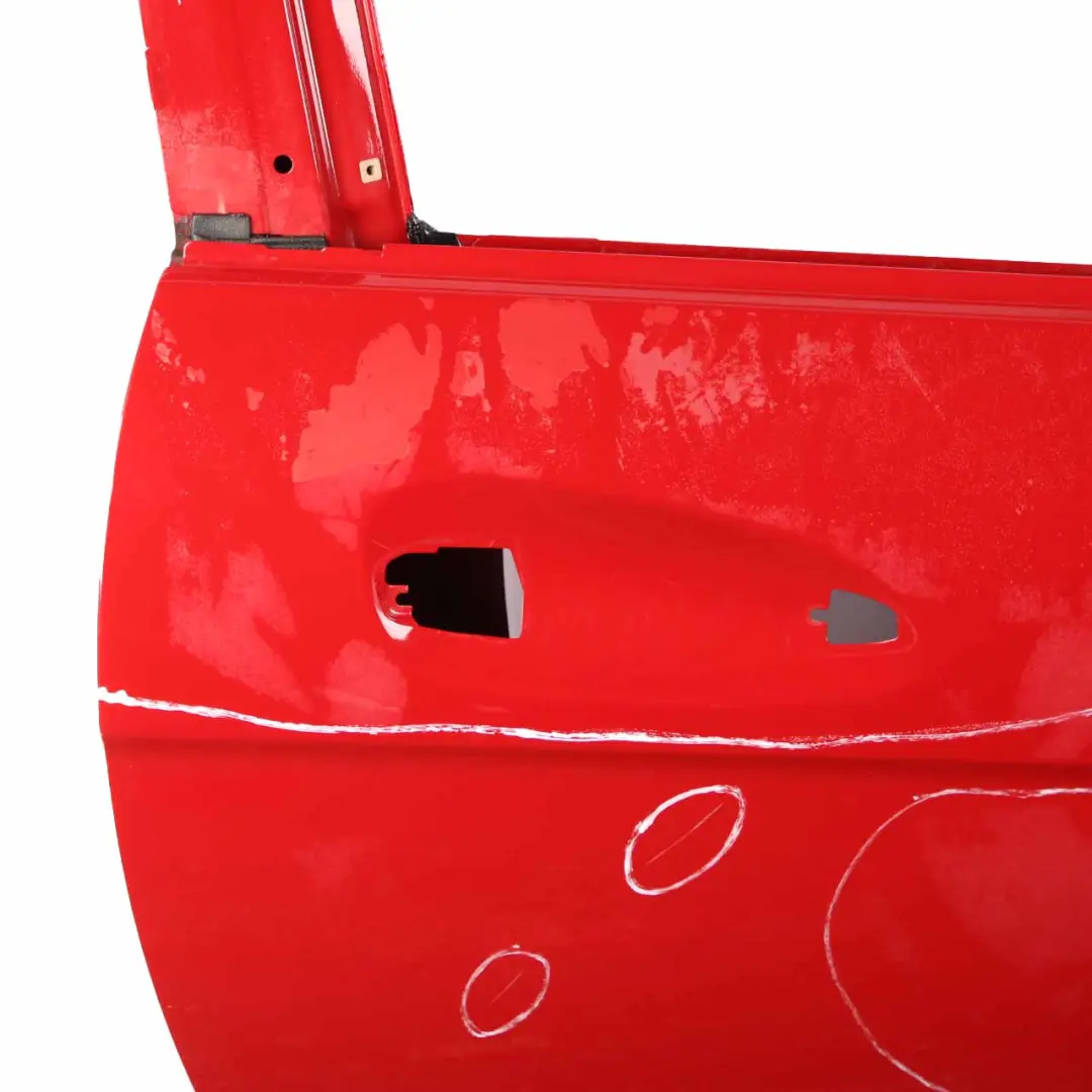 Mercedes W204 Coupe Door Front Right O/S Feueropal Fire Opal Red - 590 - SKU A2047201005-FUP - Part number A2047200005