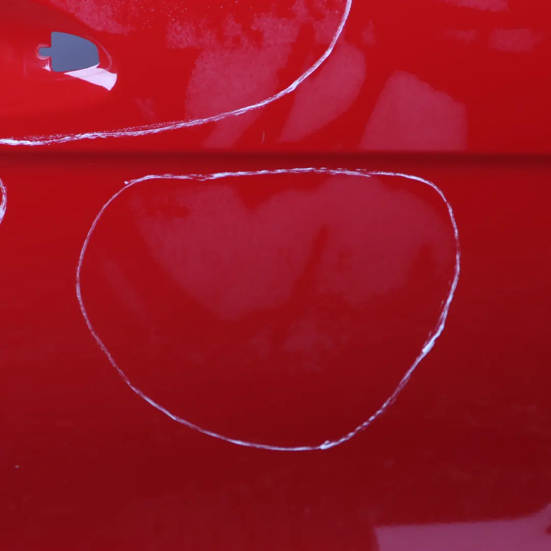 Mercedes W204 Coupe Door Front Right O/S Feueropal Fire Opal Red - 590 - SKU A2047201005-FUP - Part number A2047200005