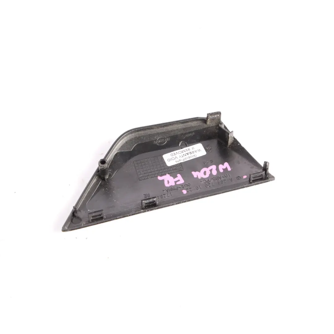 Mercedes W204 Moulure Porte Avant Droite Cache Bande Noir Brillant - SKU A2047201022 - Numéro de pièce A2047201022