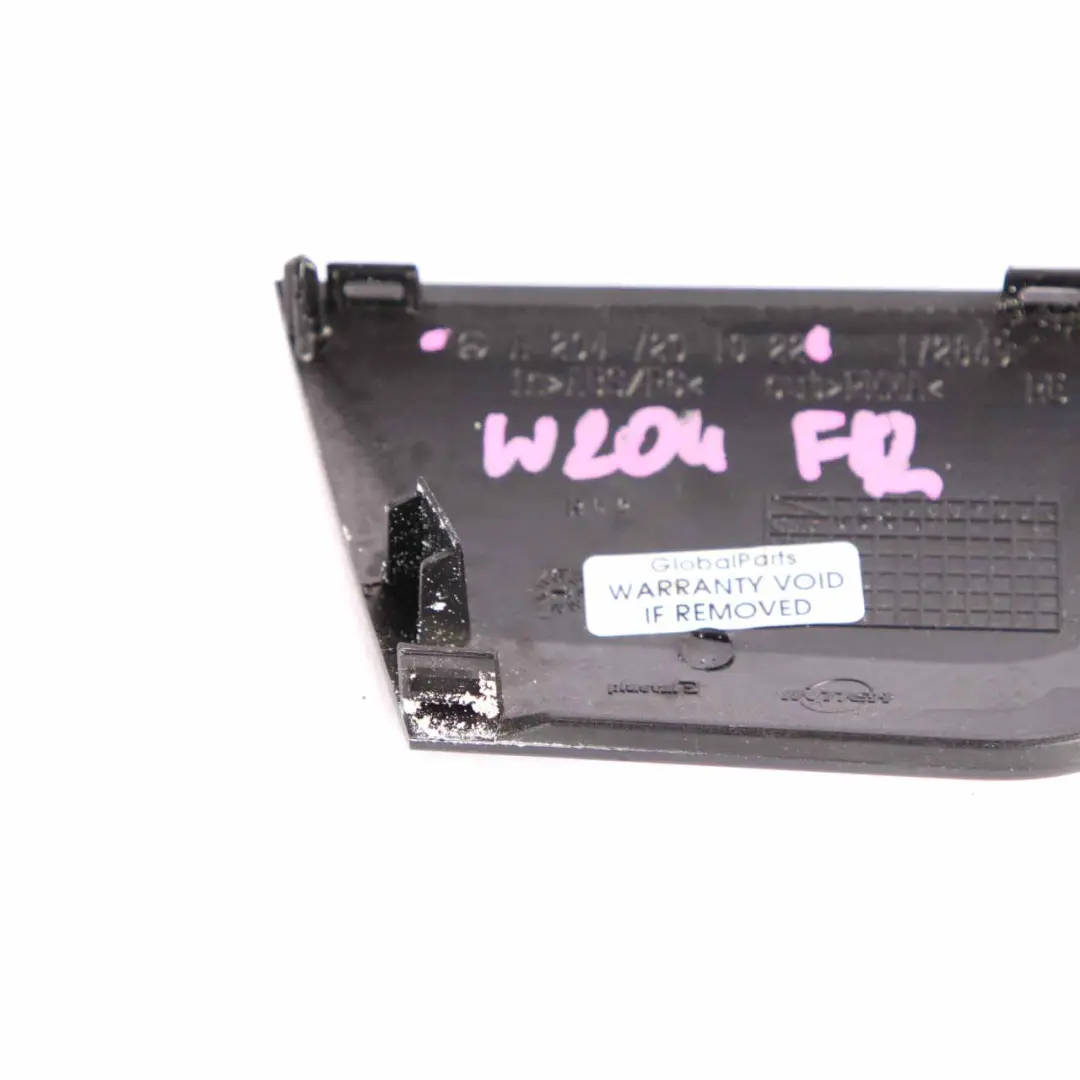 modanatura porta anteriore destra striscia nero lucido per Mercedes W204 con numero di parte A2047201022 Mercedes W204 modanatura porta anteriore destra striscia nero lucido - SKU A2047201022 - Numero di parte A2047201022