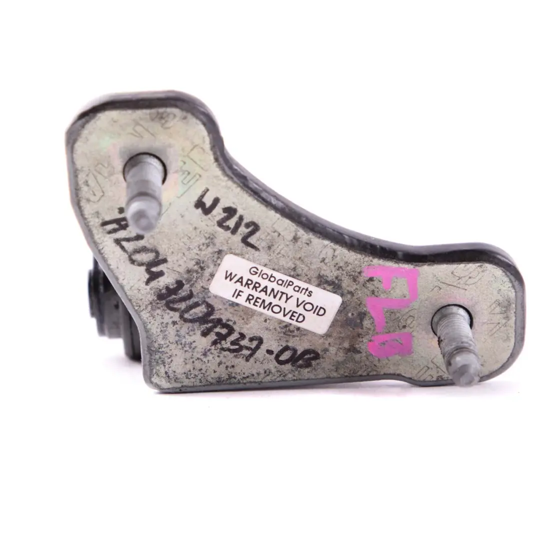 Door Hinge Front Left N/S Bottom Lower Obsidian Black 197 to Mercedes W212 with Part number A2047201737 Mercedes W212 Door Hinge Front Left N/S Bottom Lower Obsidian Black 197 - SKU A2047201737-OB - Part number A2047201737