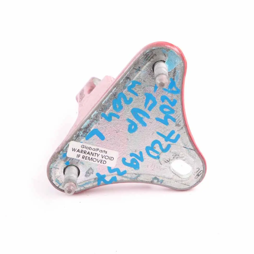 Door Hinge Front Left N/S Upper Hinge Fire Opal Red - 590 to Mercedes W204 Coupe with Part number A2047201937 Mercedes W204 Coupe Door Hinge Front Left N/S Upper Hinge Fire Opal Red - 590 - SKU A2047201937-FUP - Part number A2047201937