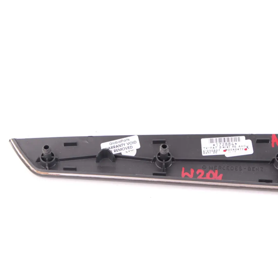 Mercedes W204 Door Strip Trim Cover Moulding Front Right O/S Wood - SKU A2047202822 - Part number A2047202822