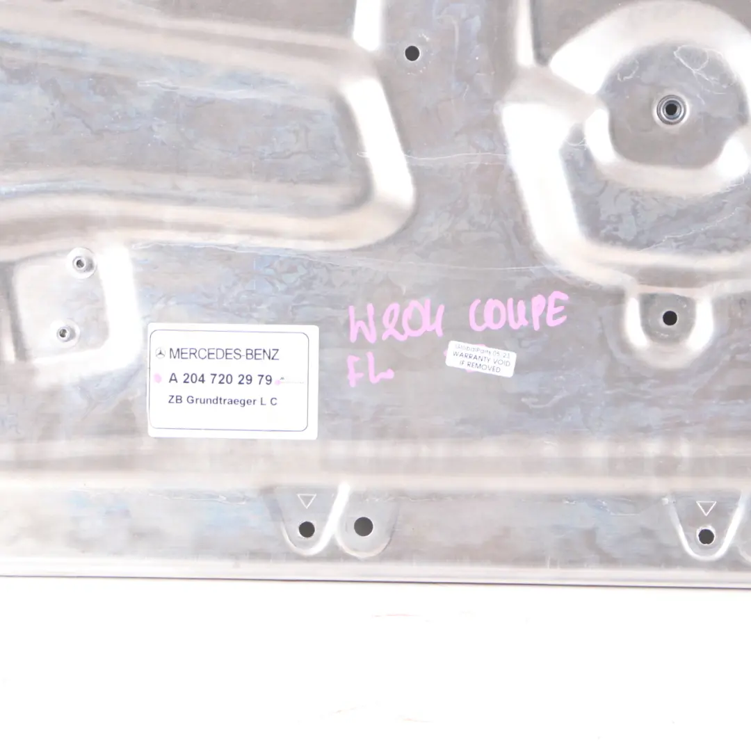 Window Lifter Mercedes C204 Coupe Front Left N/S Window Regulator Motor Panel to with Part number A2047202979 Window Lifter Mercedes C204 Coupe Front Left N/S Window Regulator Motor Panel - SKU A2047202979 - Part number A2047202979