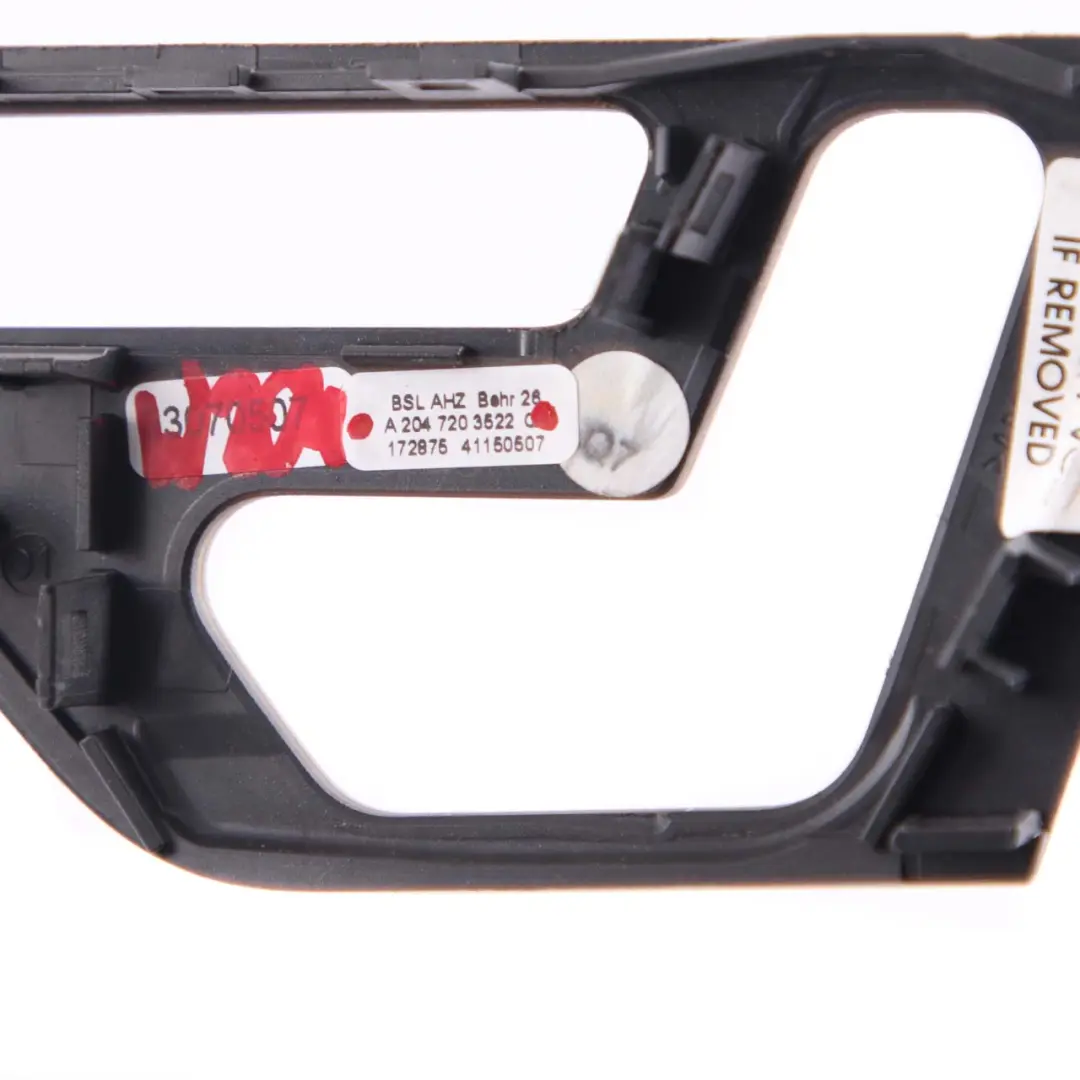 Door Trim Handle Cover Front Left N/S Wood to Mercedes W204 with Part number A2047203522 Mercedes W204 Door Trim Handle Cover Front Left N/S Wood - SKU A2047203522 - Part number A2047203522