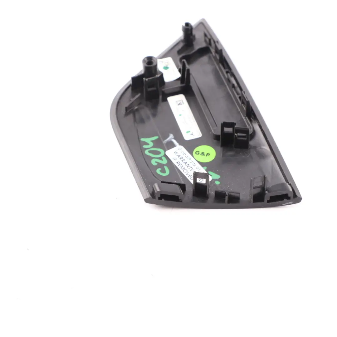 Modanatura Porta Ant Sinistra Pannello Nero per Mercedes W204 con numero di parte A2047205722 Mercedes W204 Modanatura Porta Ant Sinistra Pannello Nero - SKU A2047205722 - Numero di parte A2047205722