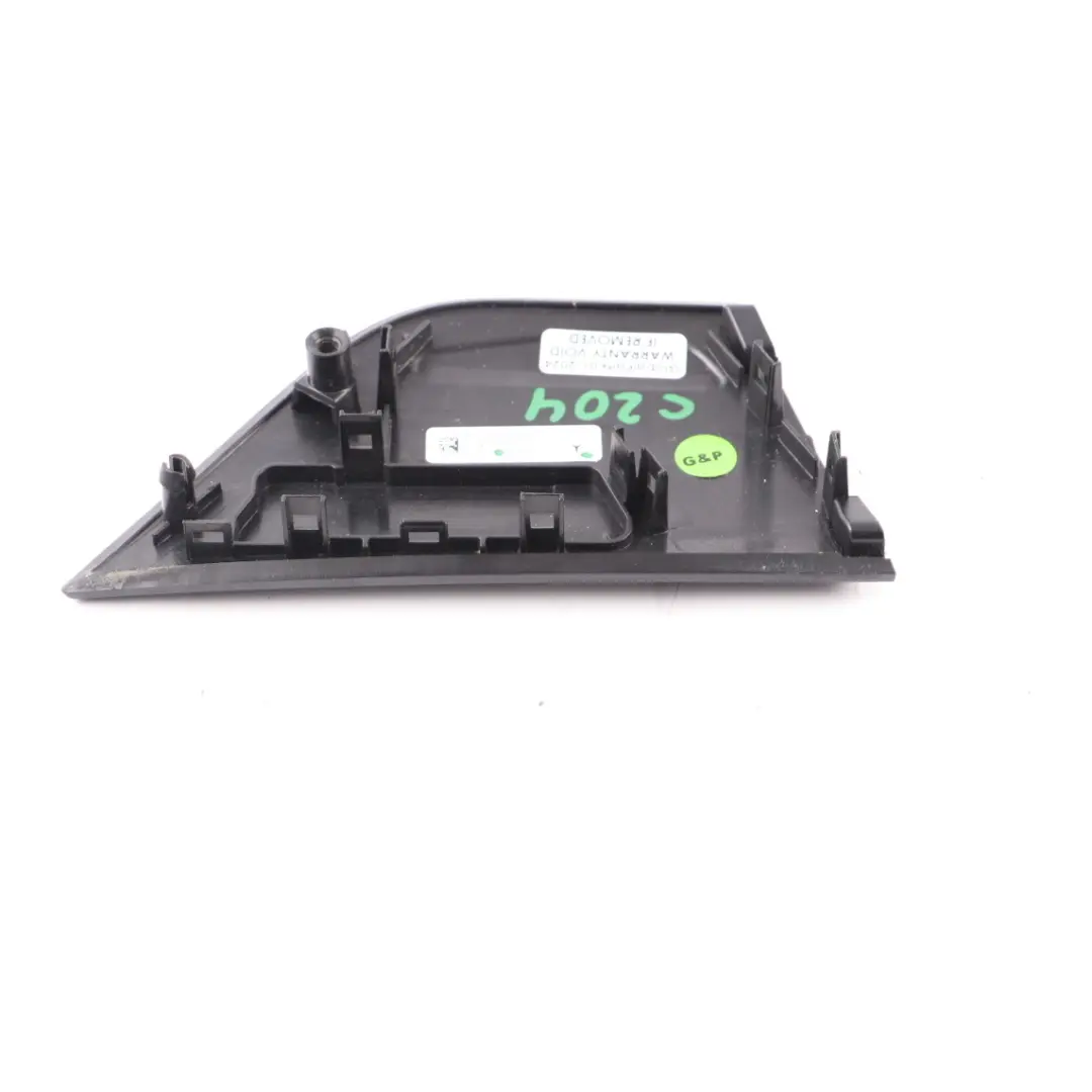 Mercedes W204 Door Strip Front Right O/S Trim Interior Panel Black - SKU A2047205822 - Part number A2047205822