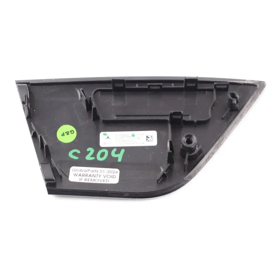 Mercedes W204 Door Strip Front Right O/S Trim Interior Panel Black - SKU A2047205822 - Part number A2047205822
