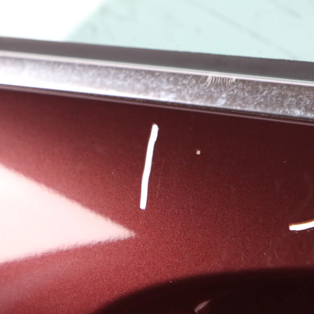 Door Front Left N/S Covering Carneol Red Metallic - 544 to Mercedes W204 with Part number A2047205900 Mercedes W204 Door Front Left N/S Covering Carneol Red Metallic - 544 - SKU A2047205900-CR - Part number A2047205900