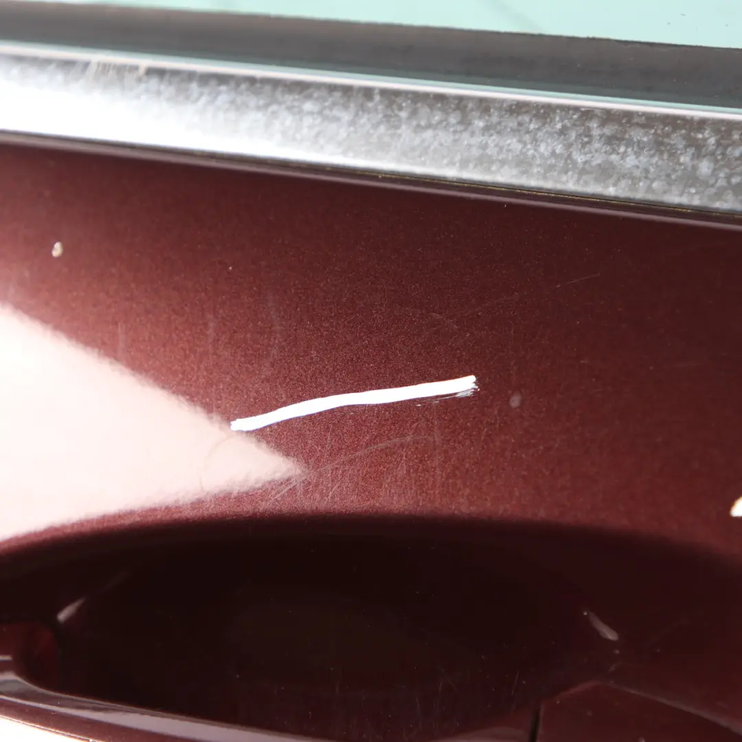 Door Front Left N/S Covering Carneol Red Metallic - 544 to Mercedes W204 with Part number A2047205900 Mercedes W204 Door Front Left N/S Covering Carneol Red Metallic - 544 - SKU A2047205900-CR - Part number A2047205900