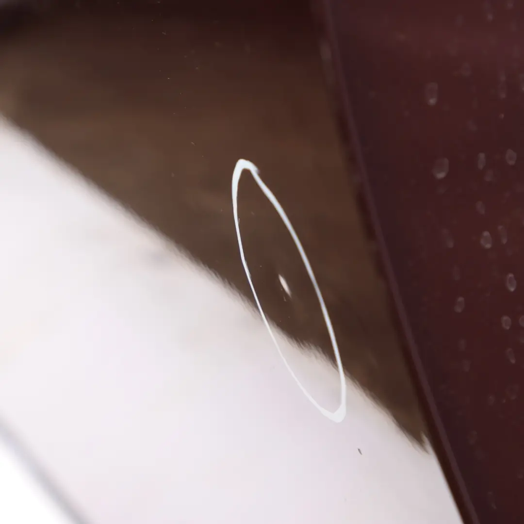 Mercedes W204 Door Front Left N/S Covering Carneol Red Metallic - 544 - SKU A2047205900-CR - Part number A2047205900