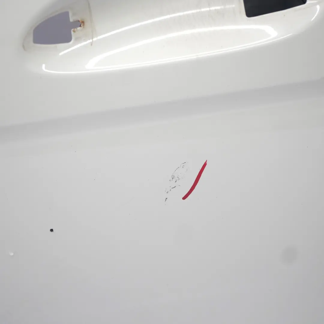 Mercedes W204 Door Front Left N/S Door Panel Calcite White - 650 - SKU A2047205900-CW - Part number A2047205900