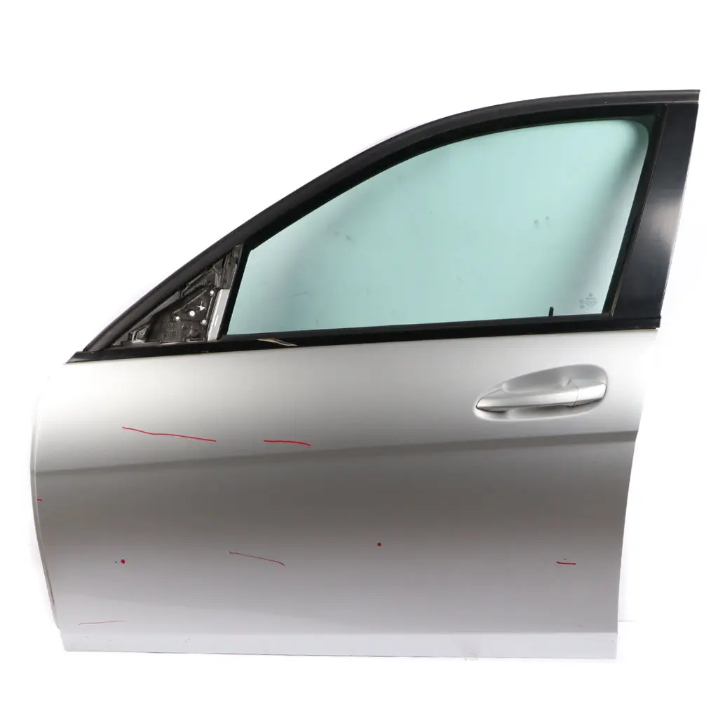 Door Front Left N/S Door Panel Iridium Silver Metallic - 775 to Mercedes W204 with Part number A2047205900 Mercedes W204 Door Front Left N/S Door Panel Iridium Silver Metallic - 775 - SKU A2047205900-IRS2 - Part number A2047205900