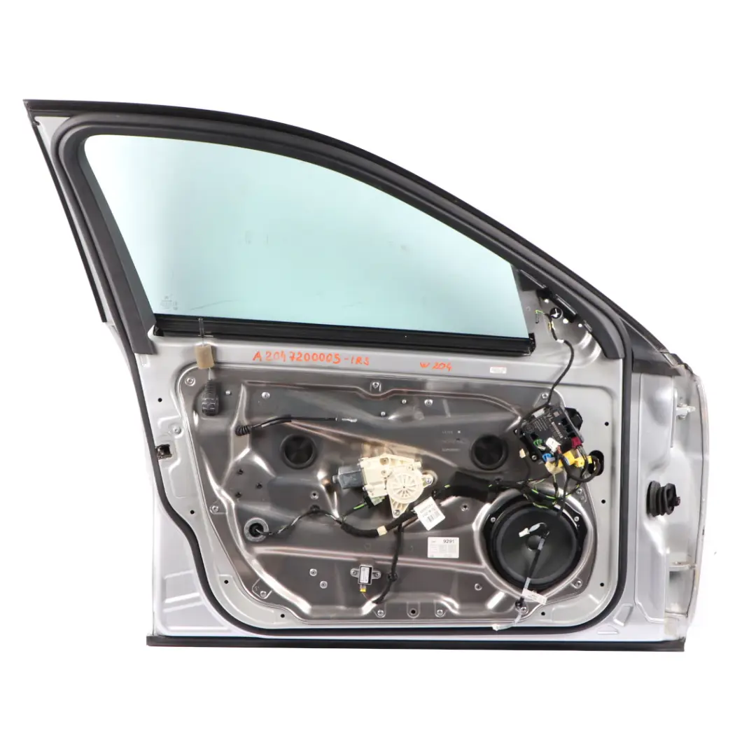 Mercedes W204 Door Front Left N/S Door Panel Iridium Silver Metallic - 775 - SKU A2047205900-IRS2 - Part number A2047205900