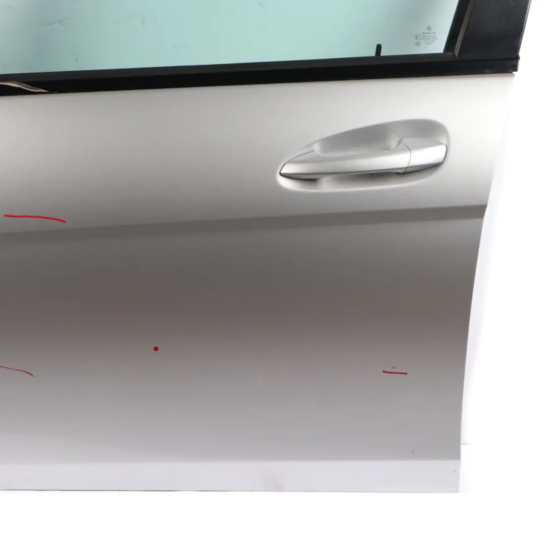 Mercedes W204 Door Front Left N/S Door Panel Iridium Silver Metallic - 775 - SKU A2047205900-IRS2 - Part number A2047205900