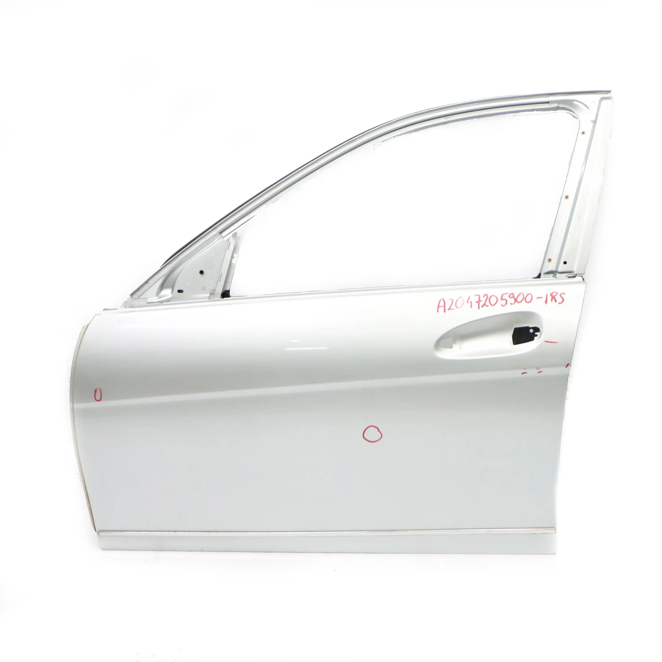 Mercedes W204 Porta anteriore sinistra Iridium Silver Metallic - 775