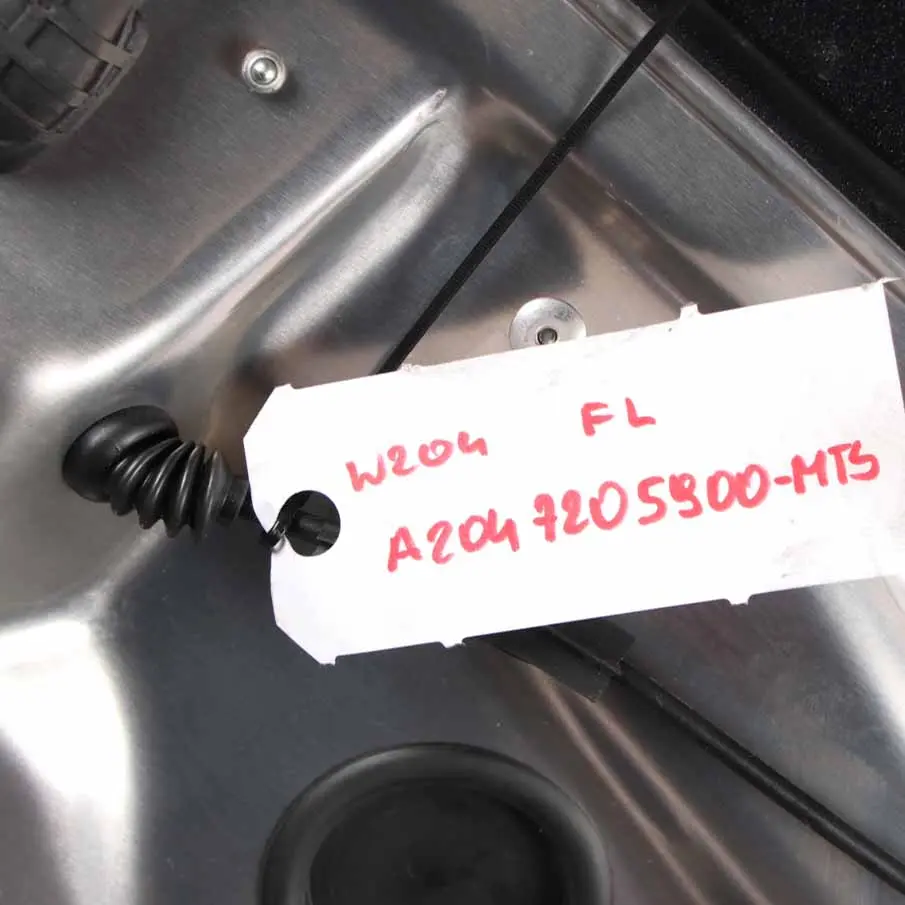 Mercedes W204 Door Front Left N/S Covering Magnetite Black Metallic - 183 - SKU A2047205900-MTS - Part number A2047205900