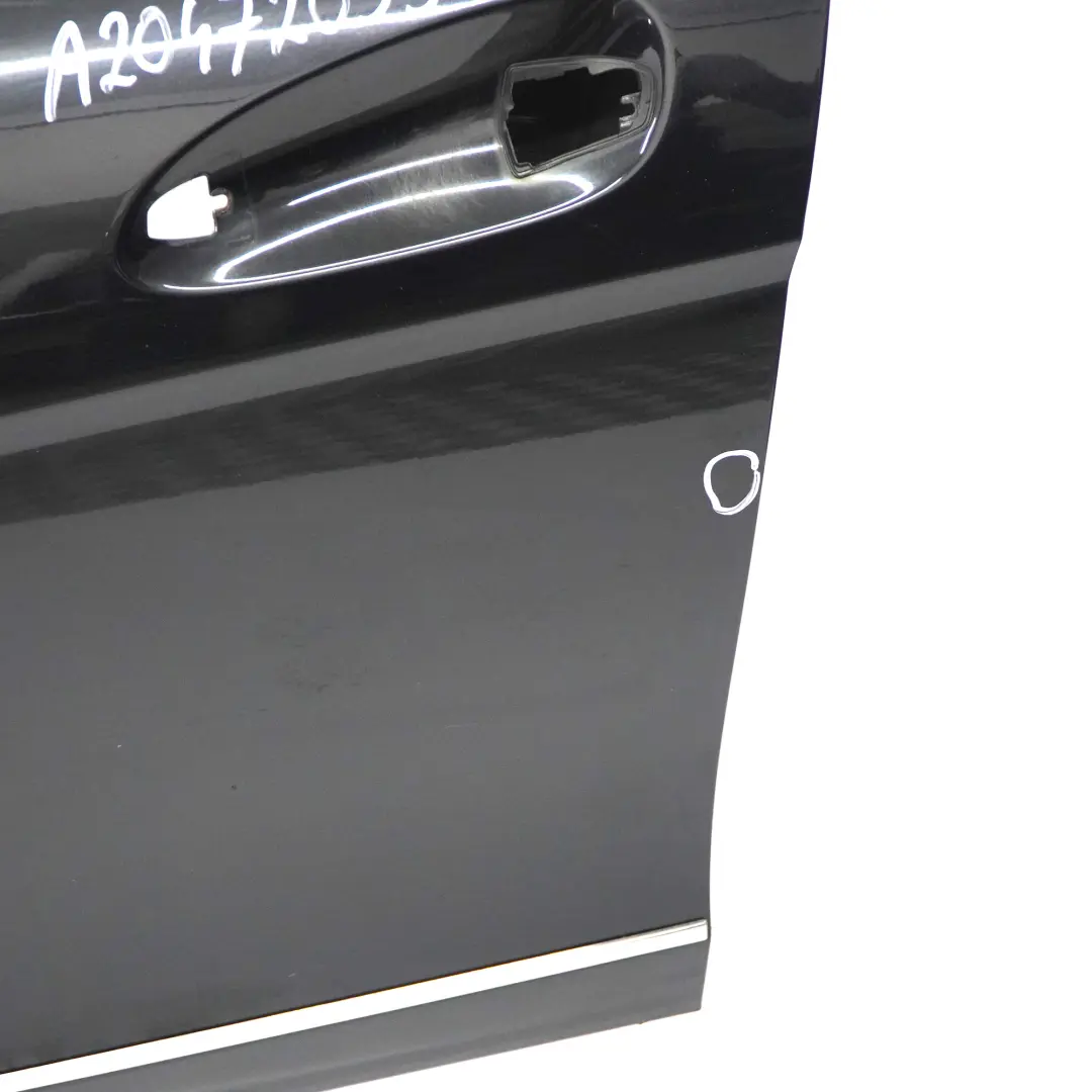 Mercedes W204 Tür Vorne Links Obsidian Schwarz Metallic - 197 - SKU A2047205900-OB2 - Teilenummer A2047205900