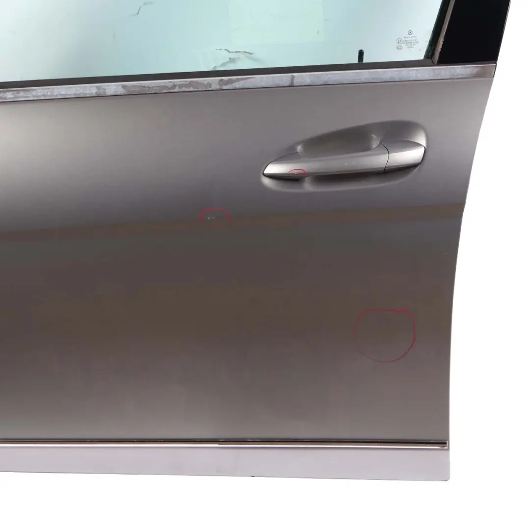 Door Front Left N/S Palladium Silver Metallic - 792 to Mercedes W204 with Part number A2047205900 Mercedes W204 Door Front Left N/S Palladium Silver Metallic - 792 - SKU A2047205900-PAL - Part number A2047205900