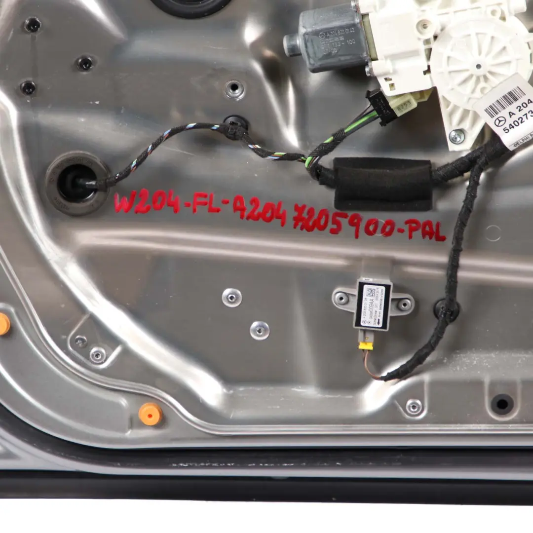 Mercedes W204 Door Front Left N/S Palladium Silver Metallic - 792 - SKU A2047205900-PAL - Part number A2047205900