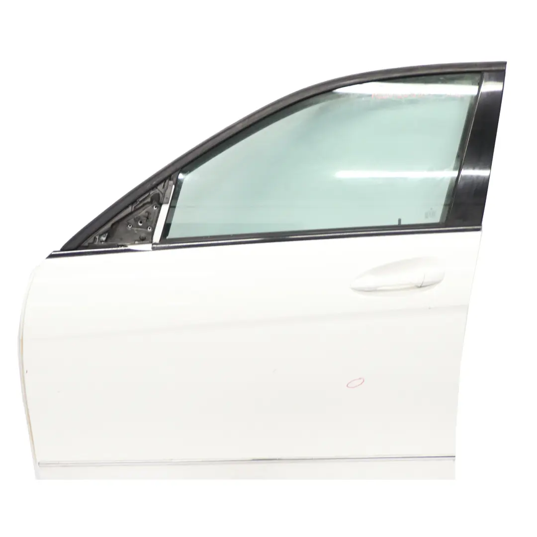 Tür vorne links Polar White Weiss - 149 für Mercedes W204 mit Teilenummer A2047205900 Mercedes W204 Tür vorne links Polar White Weiss - 149 - SKU A2047205900-POL - Teilenummer A2047205900