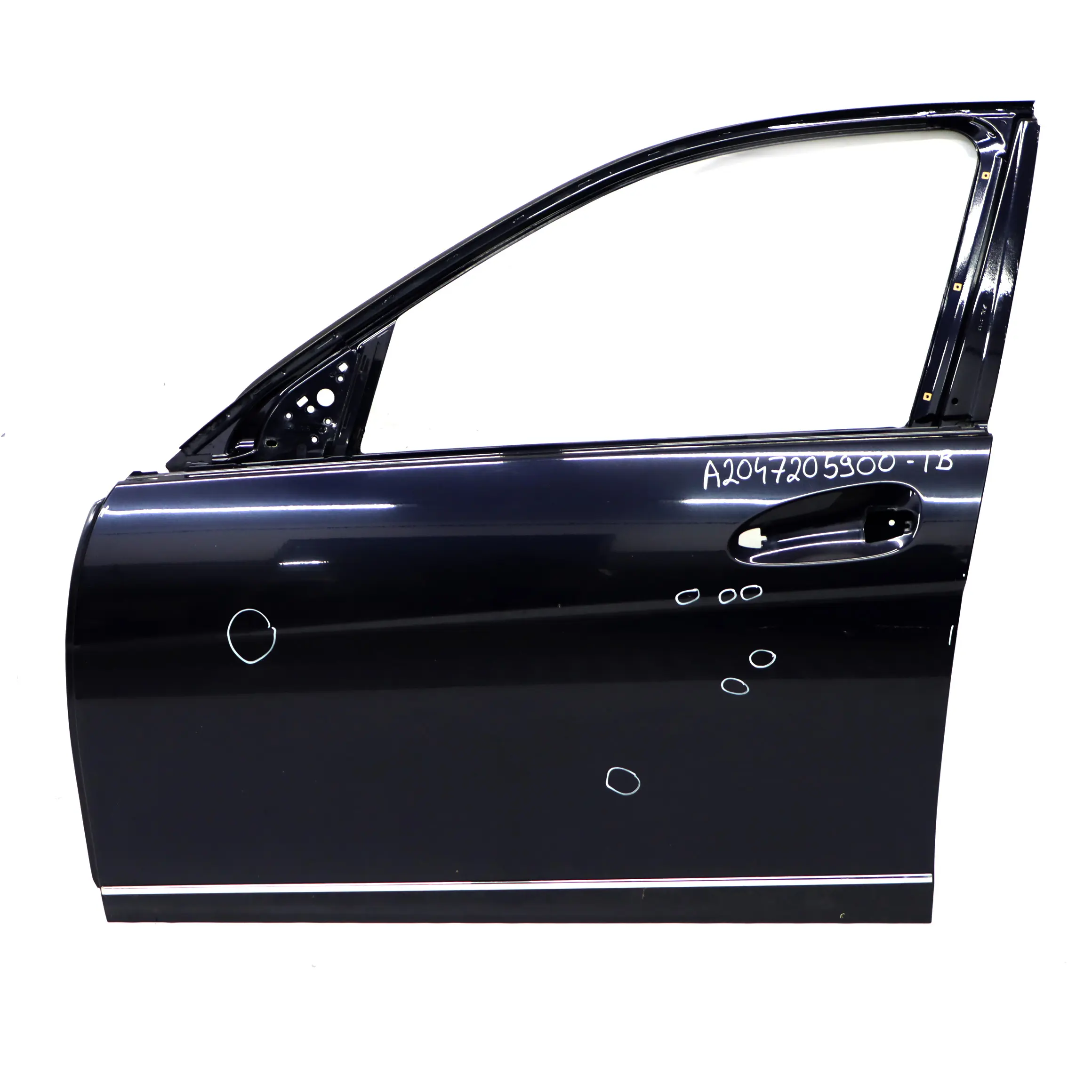 Mercedes W204 Porta anteriore sinistra Tanzanite Blue Metallic - 359