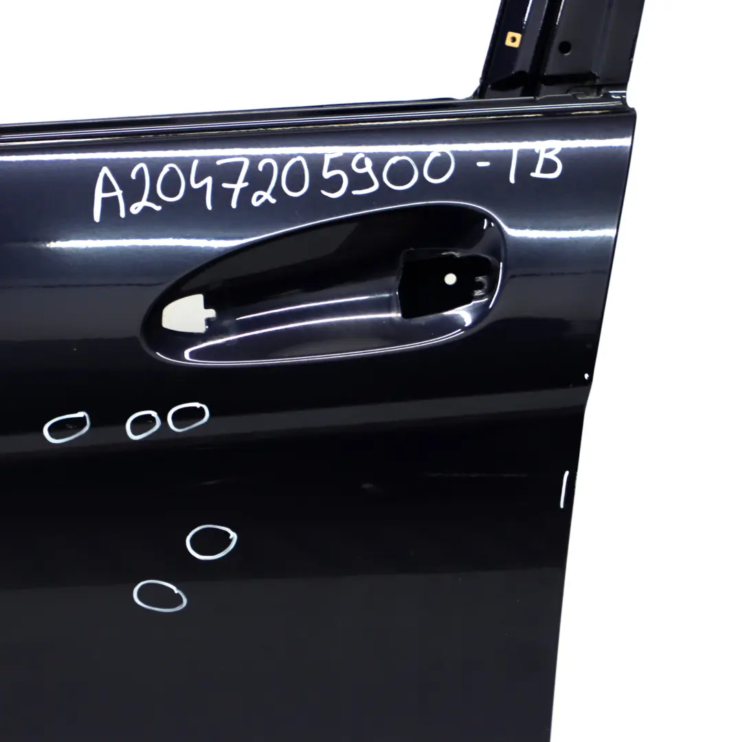 Mercedes W204 Porta anteriore sinistra Tanzanite Blue Metallic - 359 - SKU A2047205900-TB - Numero di parte A2047205900