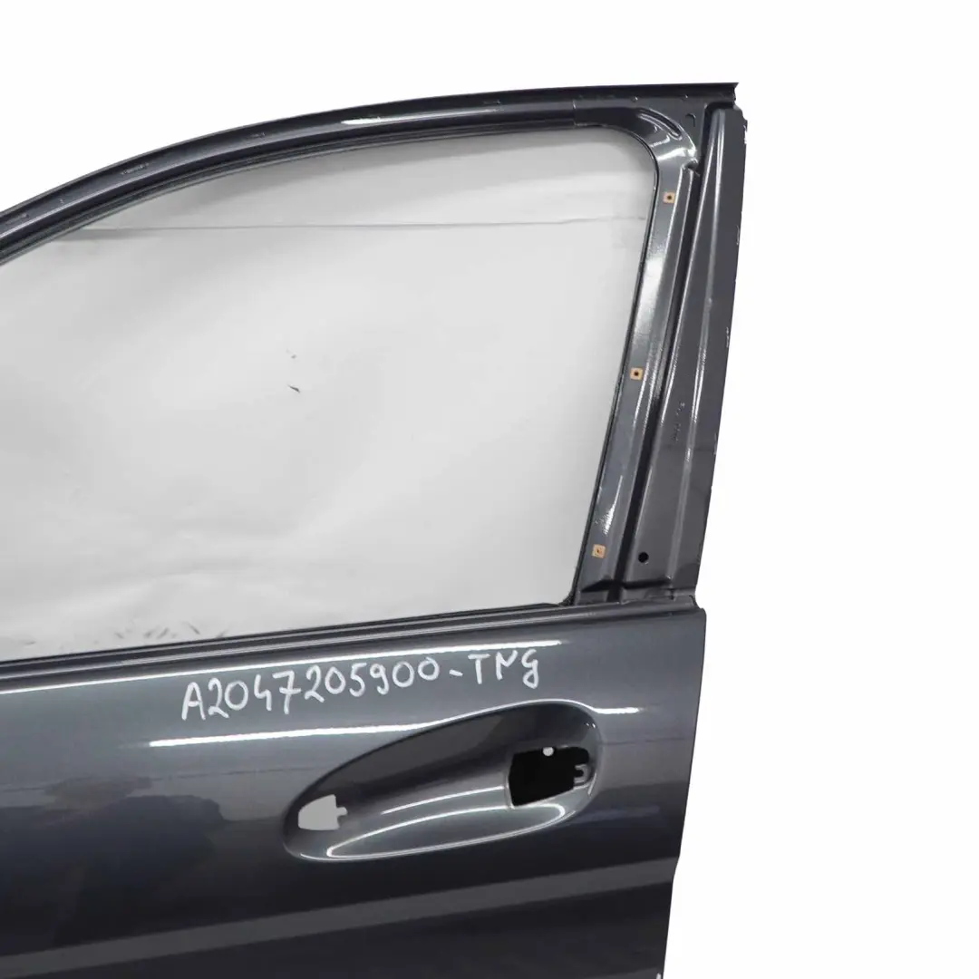 Mercedes W204 Tür vorne links Verkleidung Tenoritgrau Metallic - 755 - SKU A2047205900-TNG - Teilenummer A2047205900