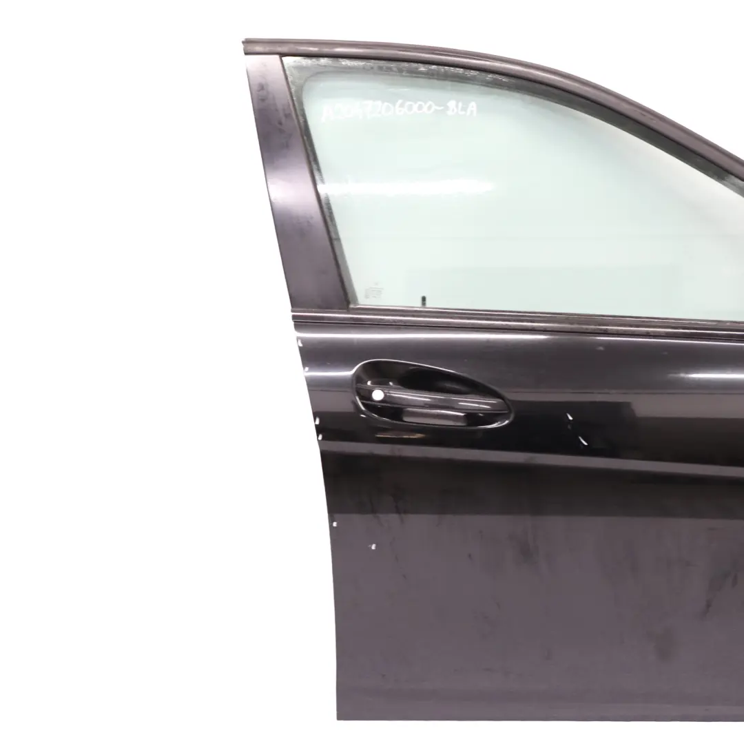 Mercedes W204 Door Front Right O/S Covering Schwarz Black - 040 - SKU A2047206000-BLA - Part number A2047206000