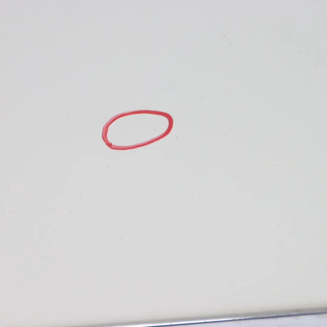 Mercedes W204 Door Front Right O/S Covering Calcite White - 650 - SKU A2047206000-CW - Part number A2047206000