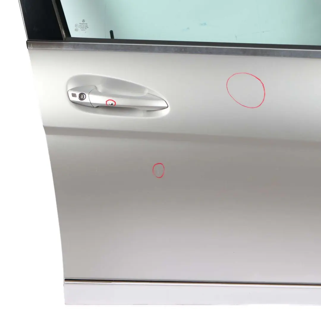 Door Front Right O/S Iridium Silver Metallic - 775 to Mercedes W204 with Part number A2047206000 Mercedes W204 Door Front Right O/S Iridium Silver Metallic - 775 - SKU A2047206000-IRS - Part number A2047206000