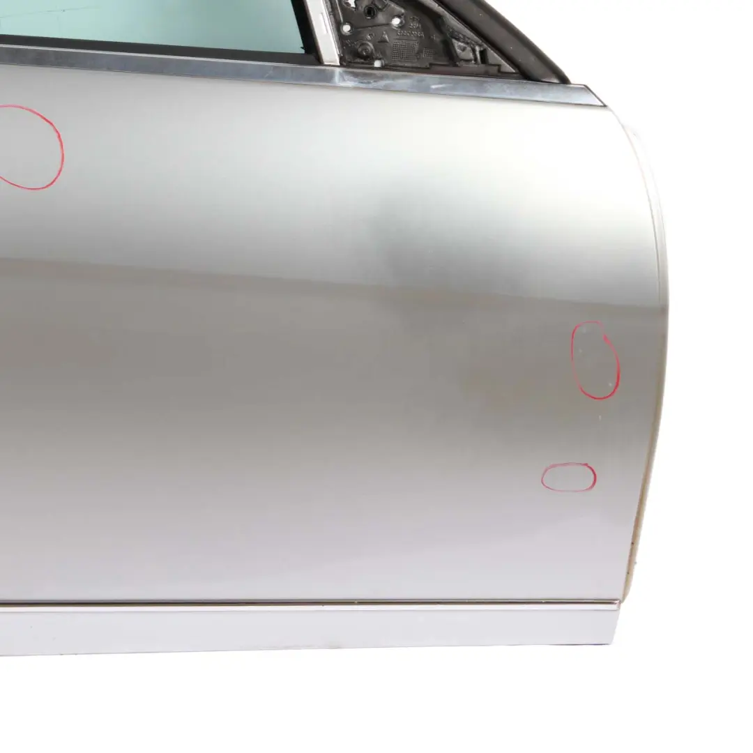 Door Front Right O/S Iridium Silver Metallic - 775 to Mercedes W204 with Part number A2047206000 Mercedes W204 Door Front Right O/S Iridium Silver Metallic - 775 - SKU A2047206000-IRS - Part number A2047206000