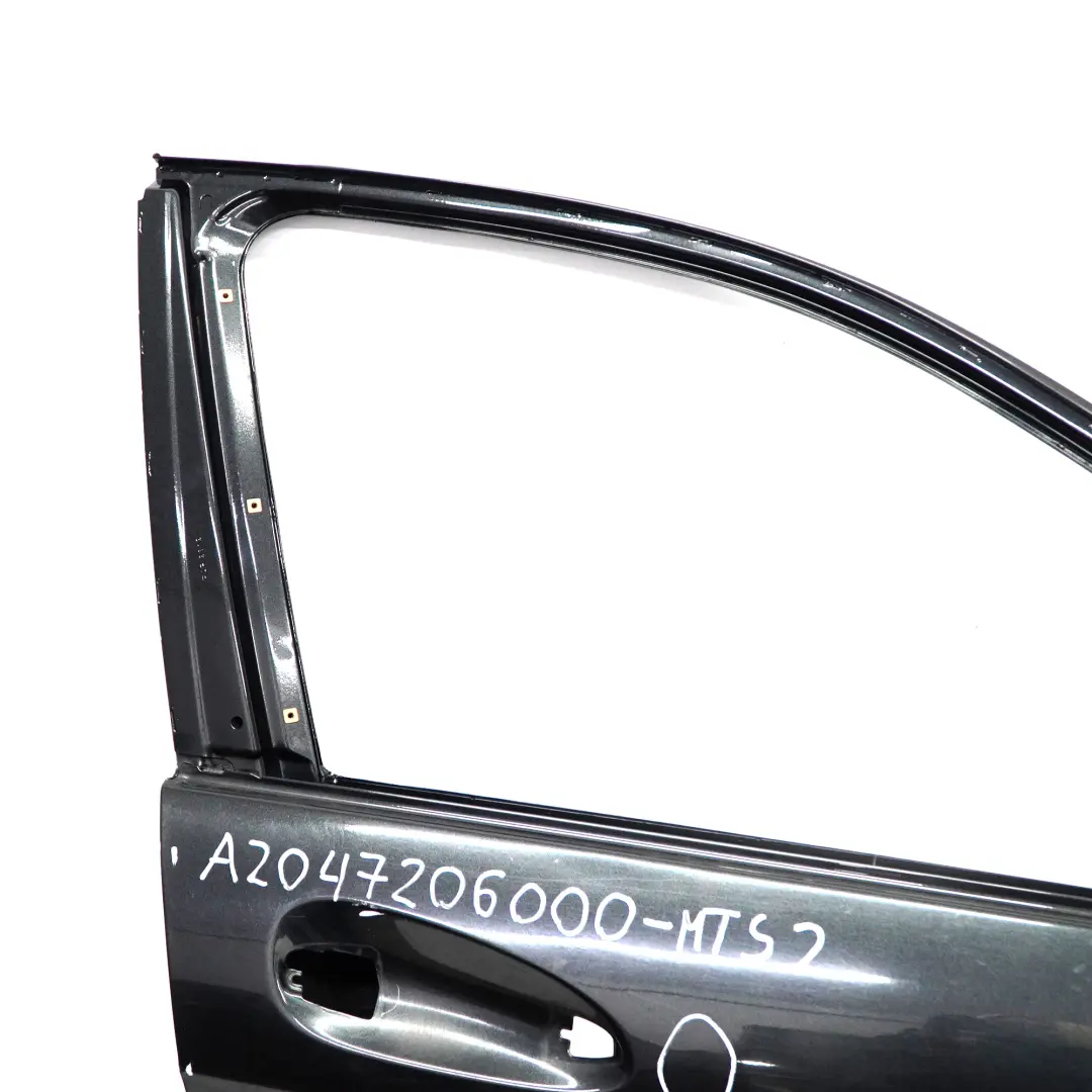 Mercedes W204 Puerta Delantera Derecha Cubierta Negro Magnetita Metalizado - 183 - SKU A2047206000-MTS2 - Número de pieza A2047206000