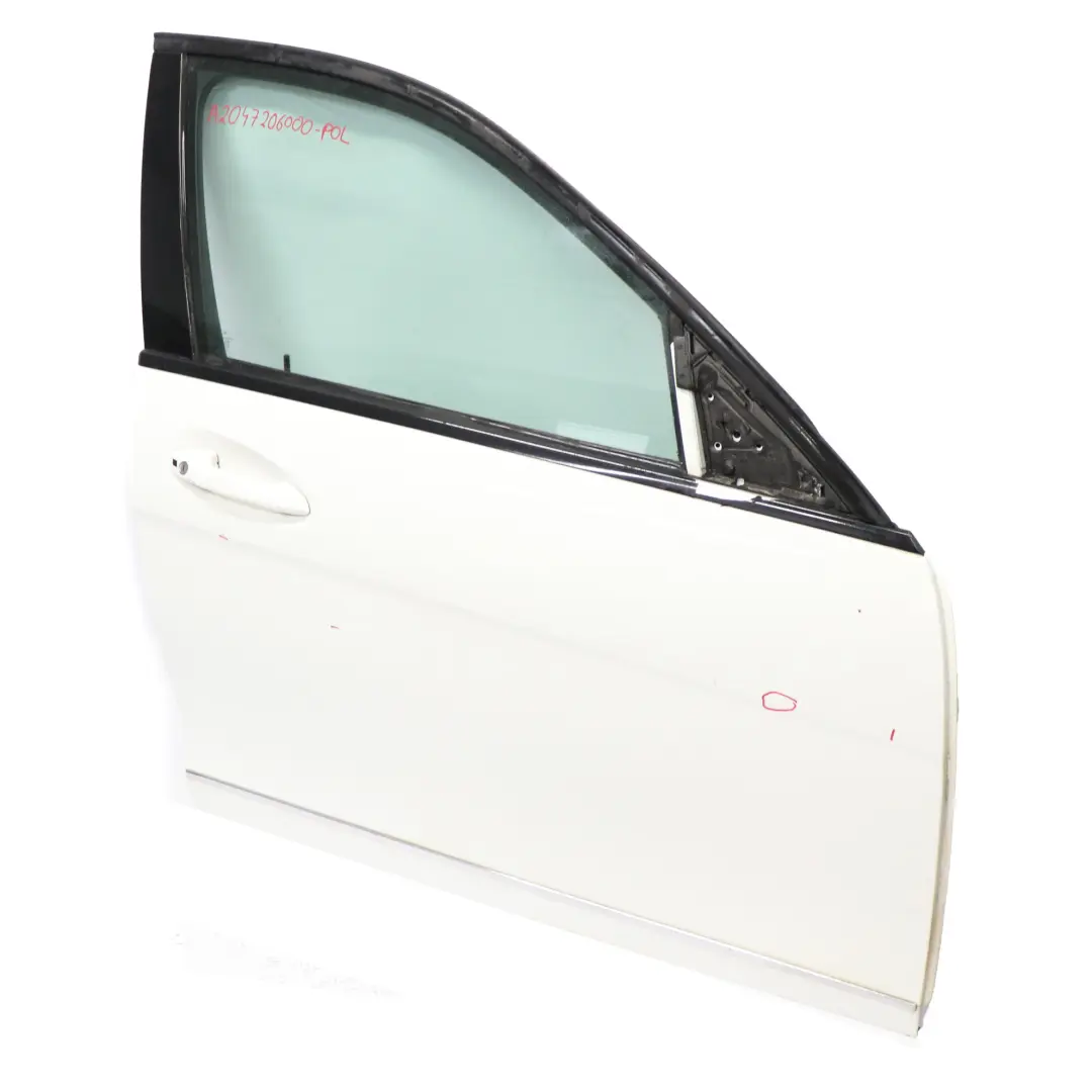Mercedes W204 Puerta Delantera Derecha Blanco Polar - 149 - SKU A2047206000-POL - Número de pieza A2047206000