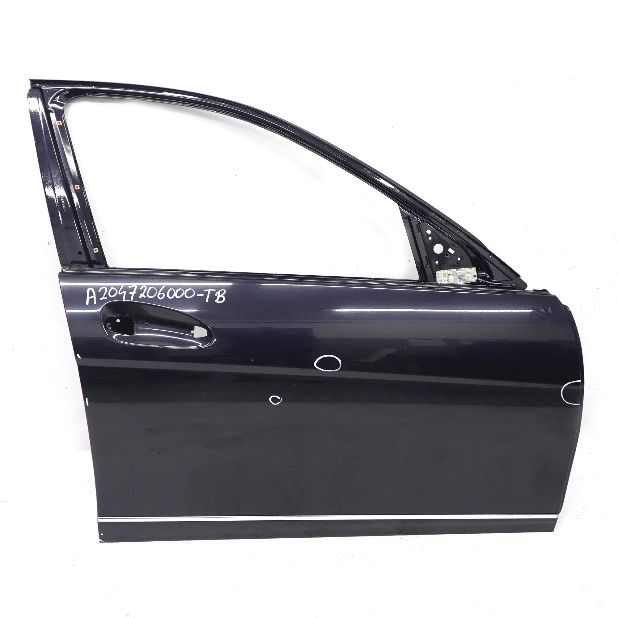Mercedes W204 Rivestimento anteriore destro Tanzanite Blue Metallic - 359