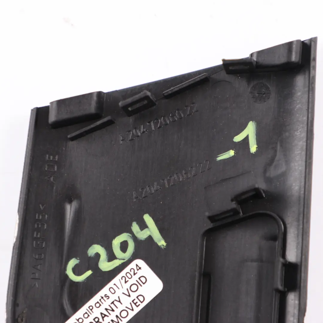 Door Card Trim Front Right O/S Cover Panel Alu to Mercedes C204 Coupe with Part number A2047206222 Mercedes C204 Coupe Door Card Trim Front Right O/S Cover Panel Alu - SKU A2047206222-1 - Part number A2047206222