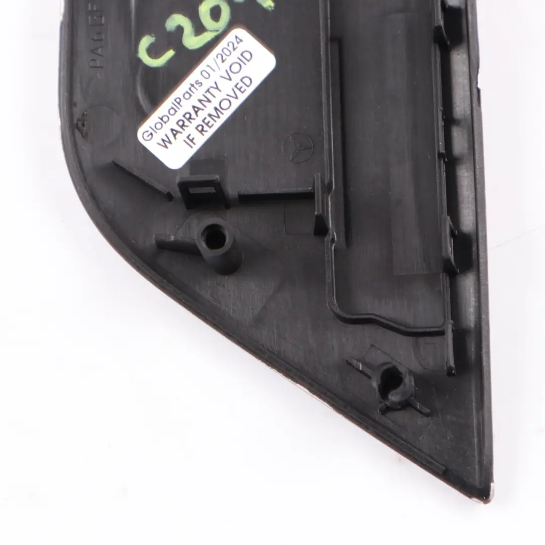 Mercedes C204 Coupe Door Card Trim Front Right O/S Cover Panel Alu - SKU A2047206222-1 - Part number A2047206222