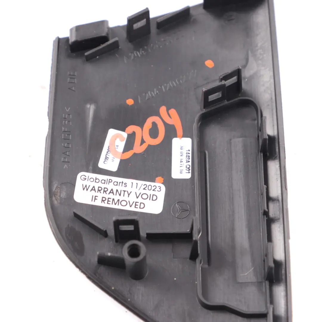 Mercedes C204 Coupe Door Card Trim Front Right O/S Cover Panel Alu - SKU A2047206222 - Part number A2047206222