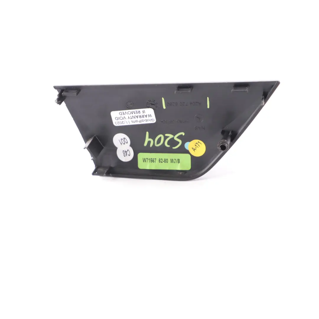 Mercedes W204 Door Strip Front Right O/S Trim Interior Aluminum - SKU A2047206280 - Part number A2047206280